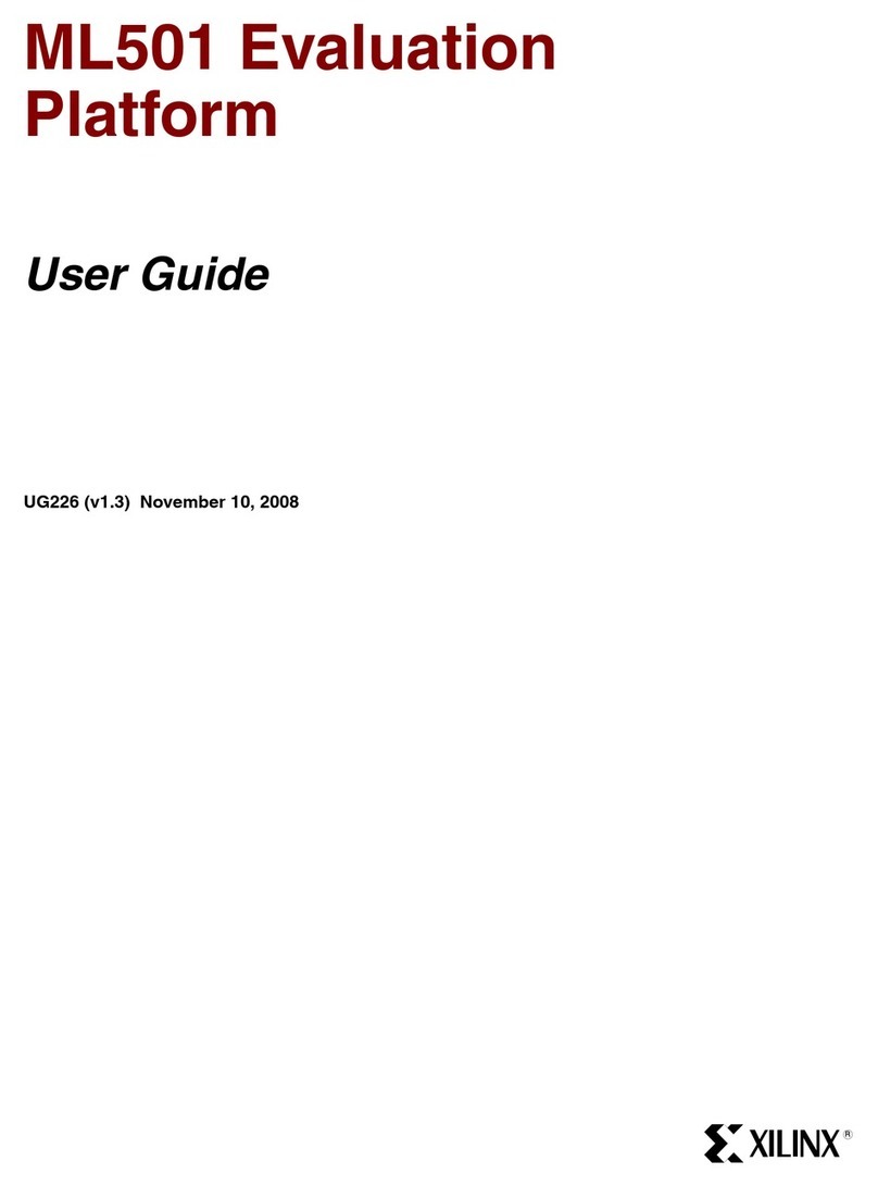 Xilinx ML50 Series User manual