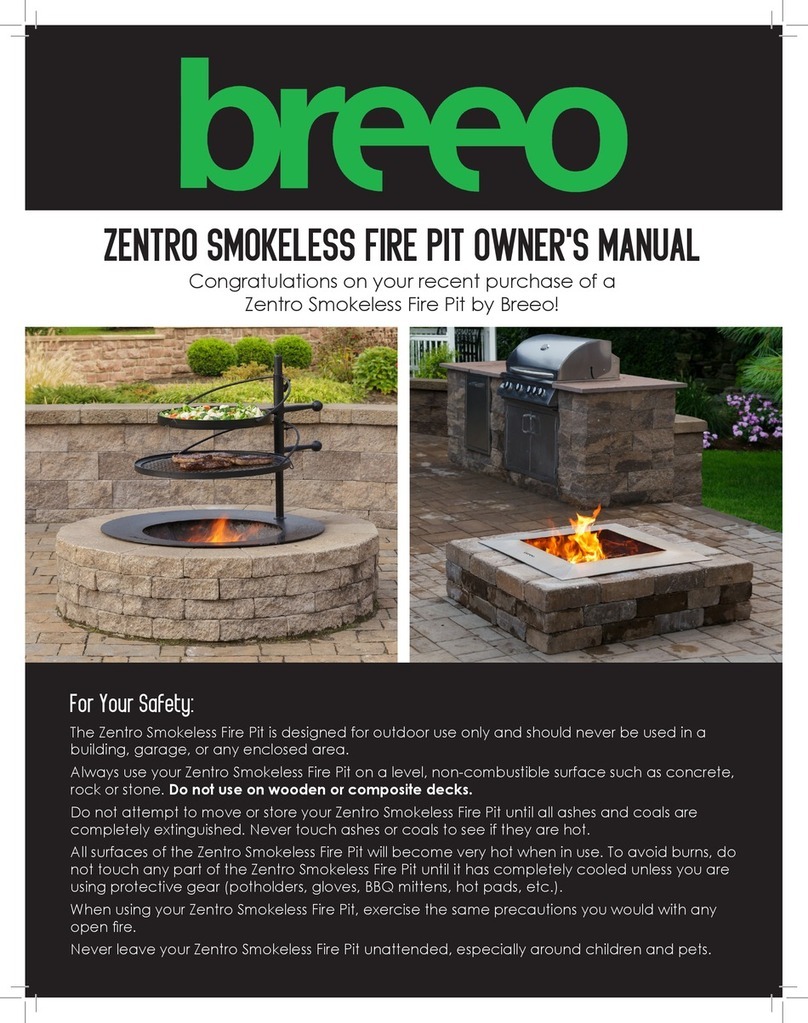 BREEO ZENTRO Series owner's manual