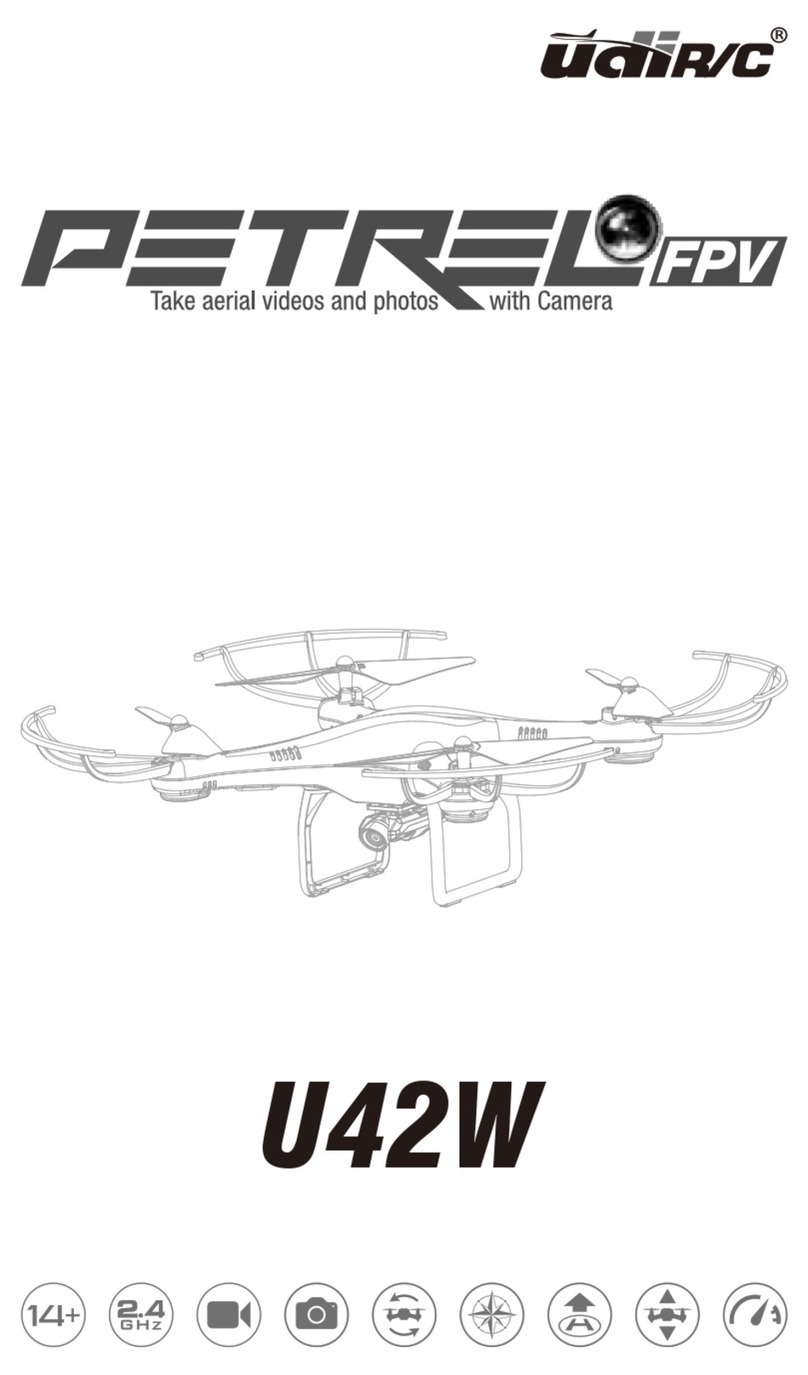 UDI R/C VOYAGER U845Wifi User manual UDI R/C VOYAGER U845Wifi User manual