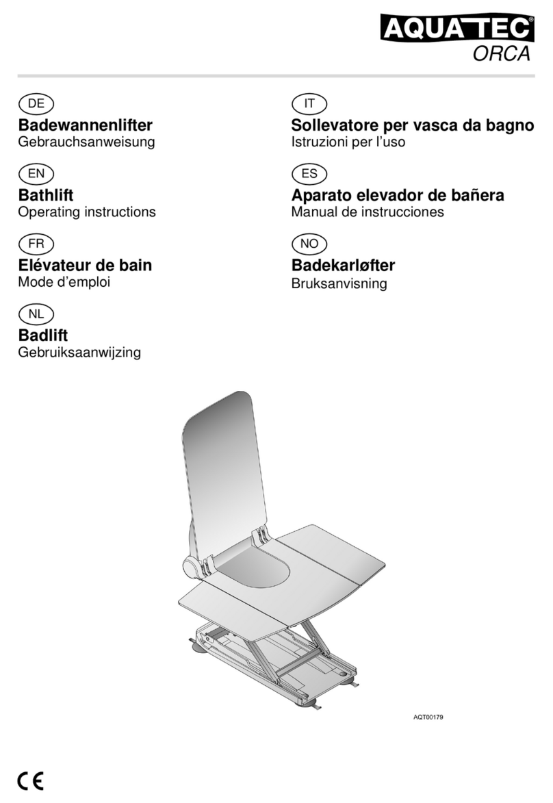 Aquatec orca operating instructions