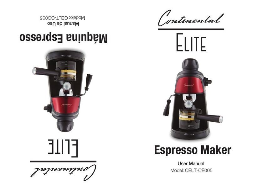 Continental Refrigerator Elite CELT-CE005 user manual
