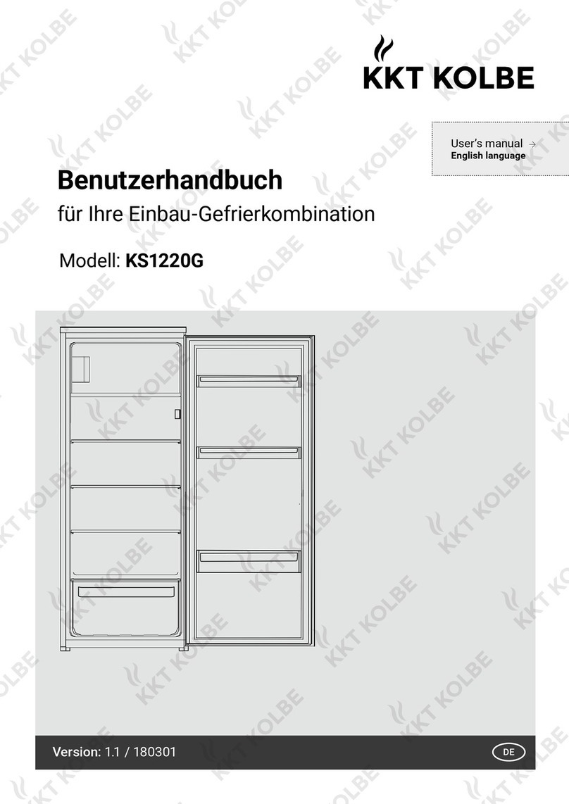 KKT KOLBE KS1220G User manual