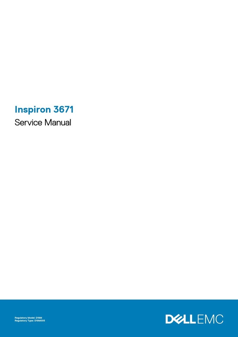 Dell EMC Inspiron 3671 Service manual