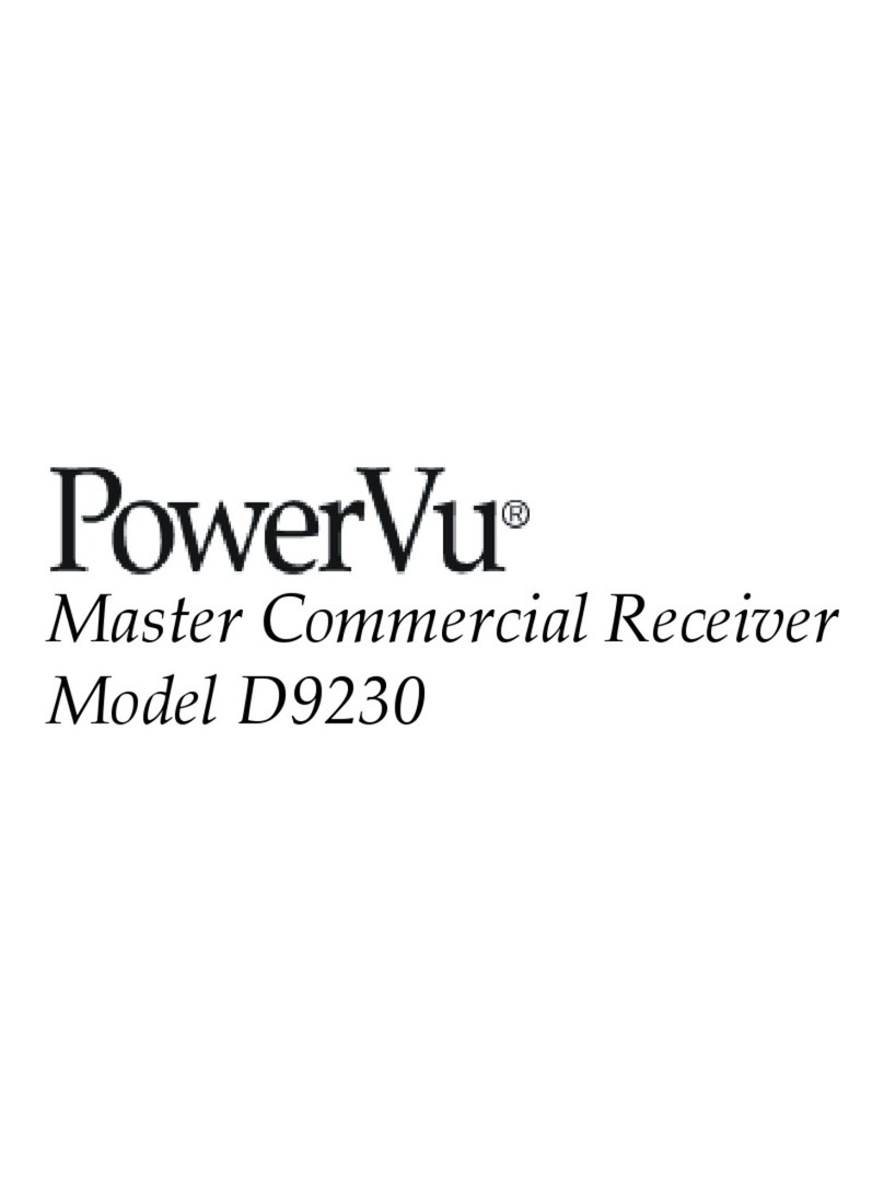 PowerVu D9230 Entire guide