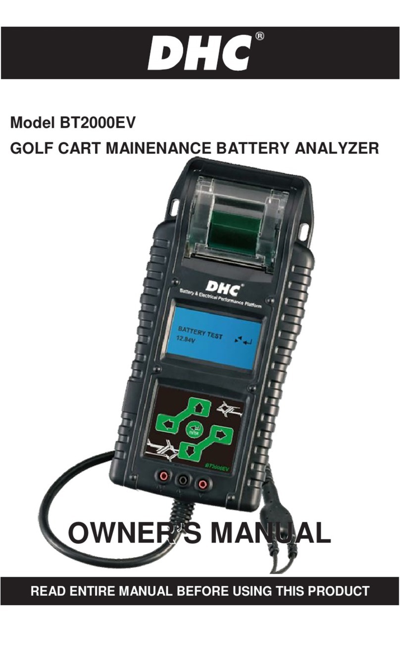 DHC BT2000EV owner's manual