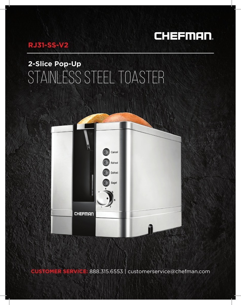 Chefman RJ31-SS-V2 User manual