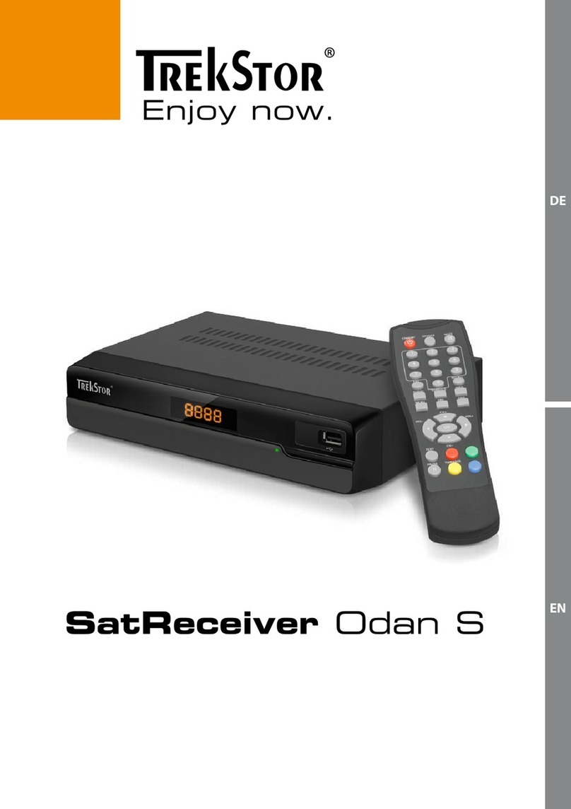 TrekStor SatReceiver Odan S operating instructions