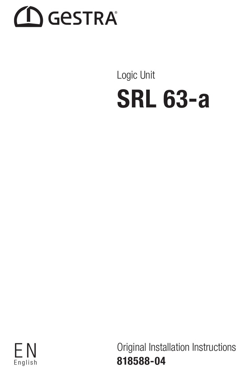 GESTRA SRL 63-a User manual