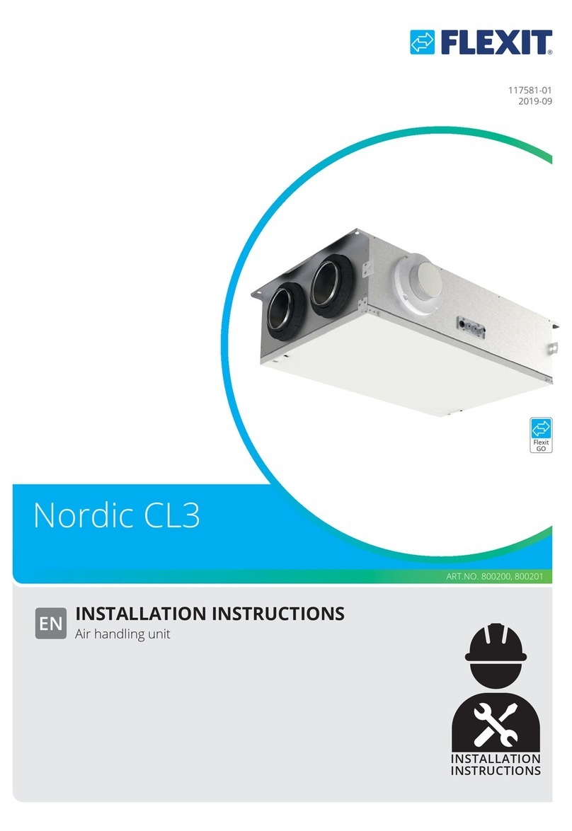 Flexit Nordic CL3 User manual