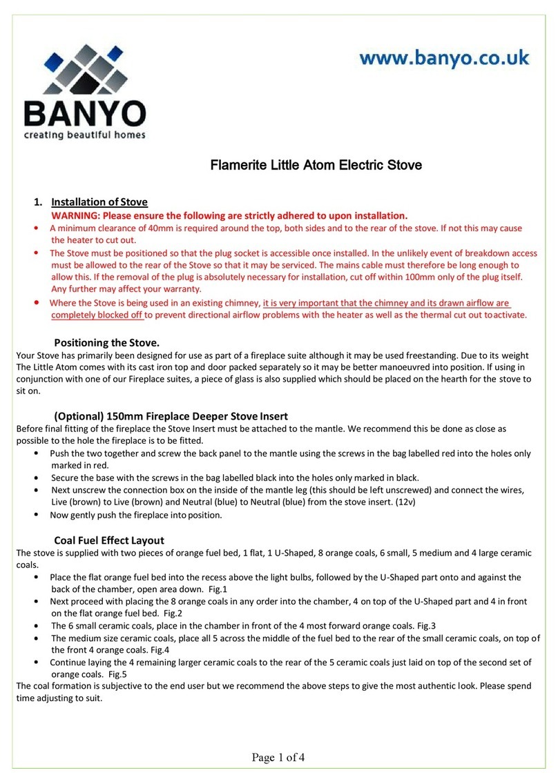 Flamerite Fires Little Atom quick start guide