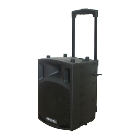 Ibiza sound NOMAD8 user manual
