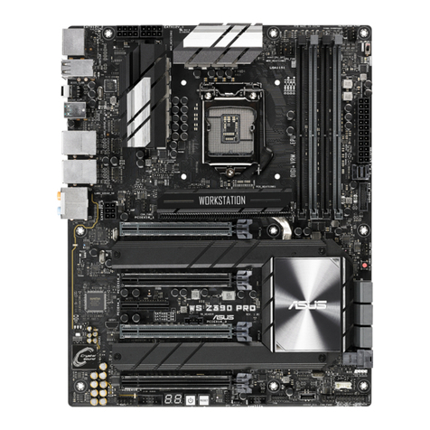 Asus WS Z390 PRO User manual Asus WS Z390 PRO User manual