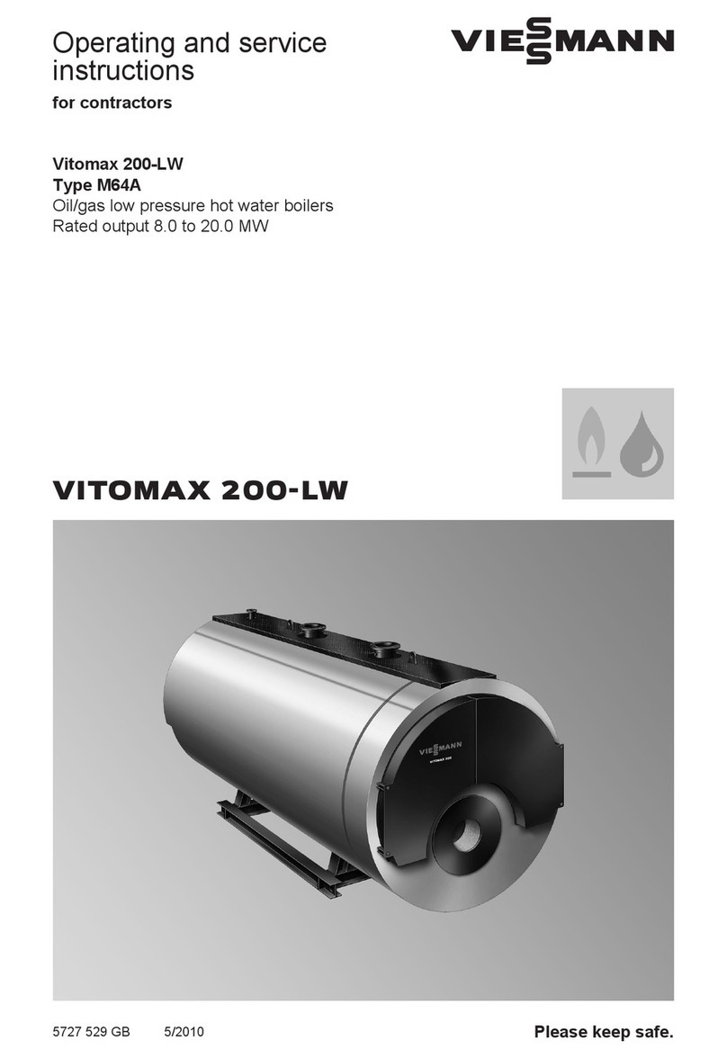 Viessmann Vitomax 200-LW M64A Operating and service instructions Viessmann Vitomax 200-LW M64A Operating and service instructions
