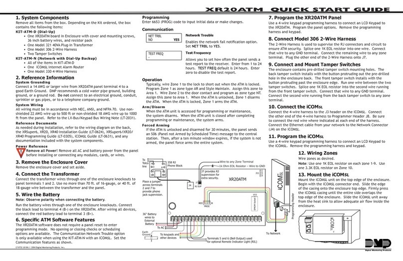 DMP Electronics XR20ATM User manual