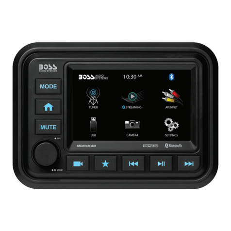 Boss Audio Systems MGV550B user manual