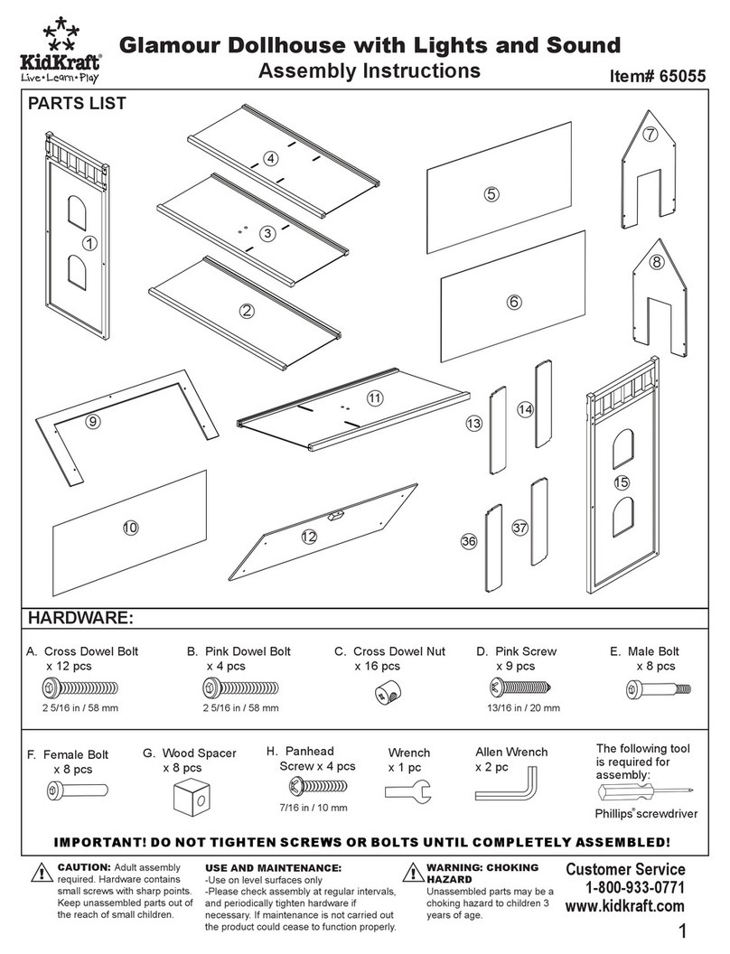 KidKraft 65055 Assembly instructions