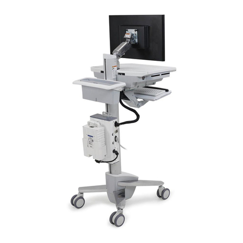 Ergotron StyleView LiFe Power Upgrade System User manual Ergotron StyleView LiFe Power Upgrade System User manual