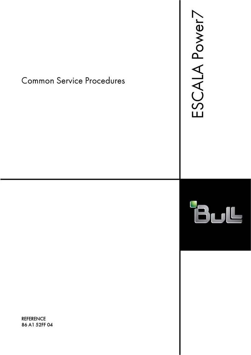 Bull Escala Power7 Series Common Service Procedures