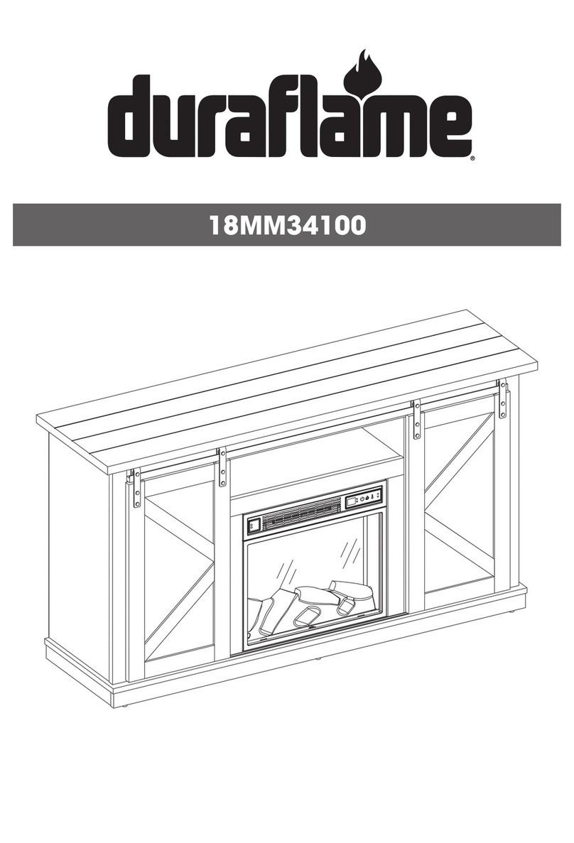 Duraflame 18MM34100 User manual