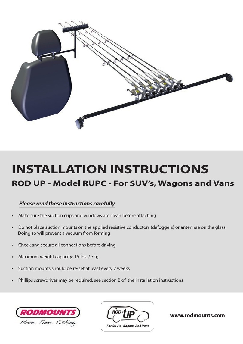 RODMOUNTS ROD-UP RUPC User manual