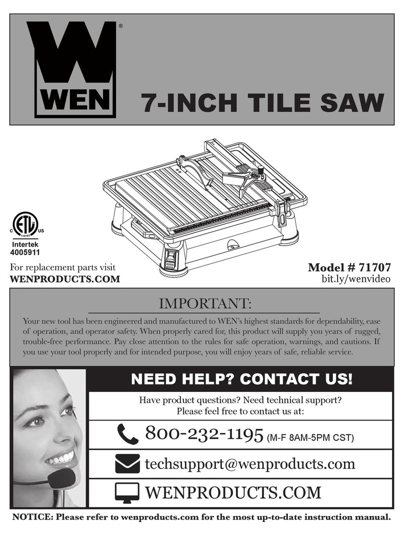 Wen 71707 User manual