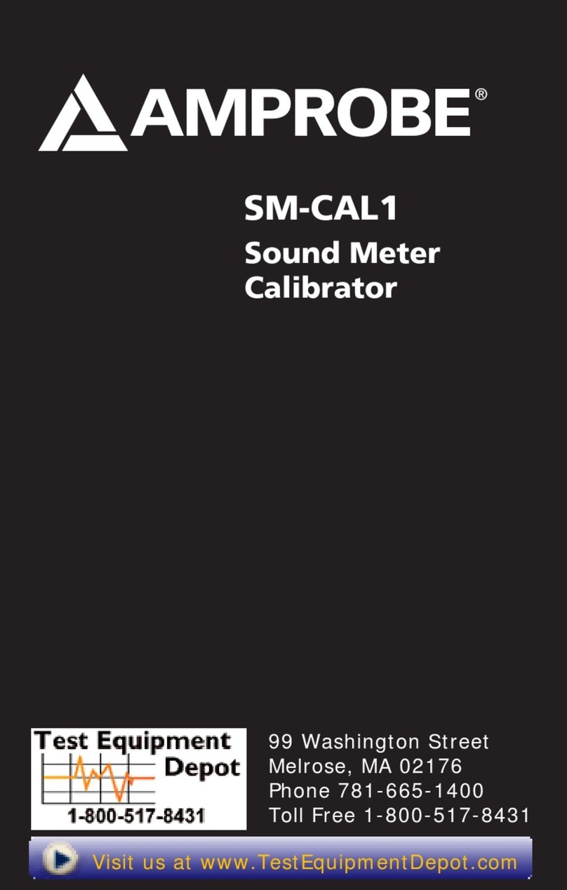 Amprobe SM-CAL1 user manual