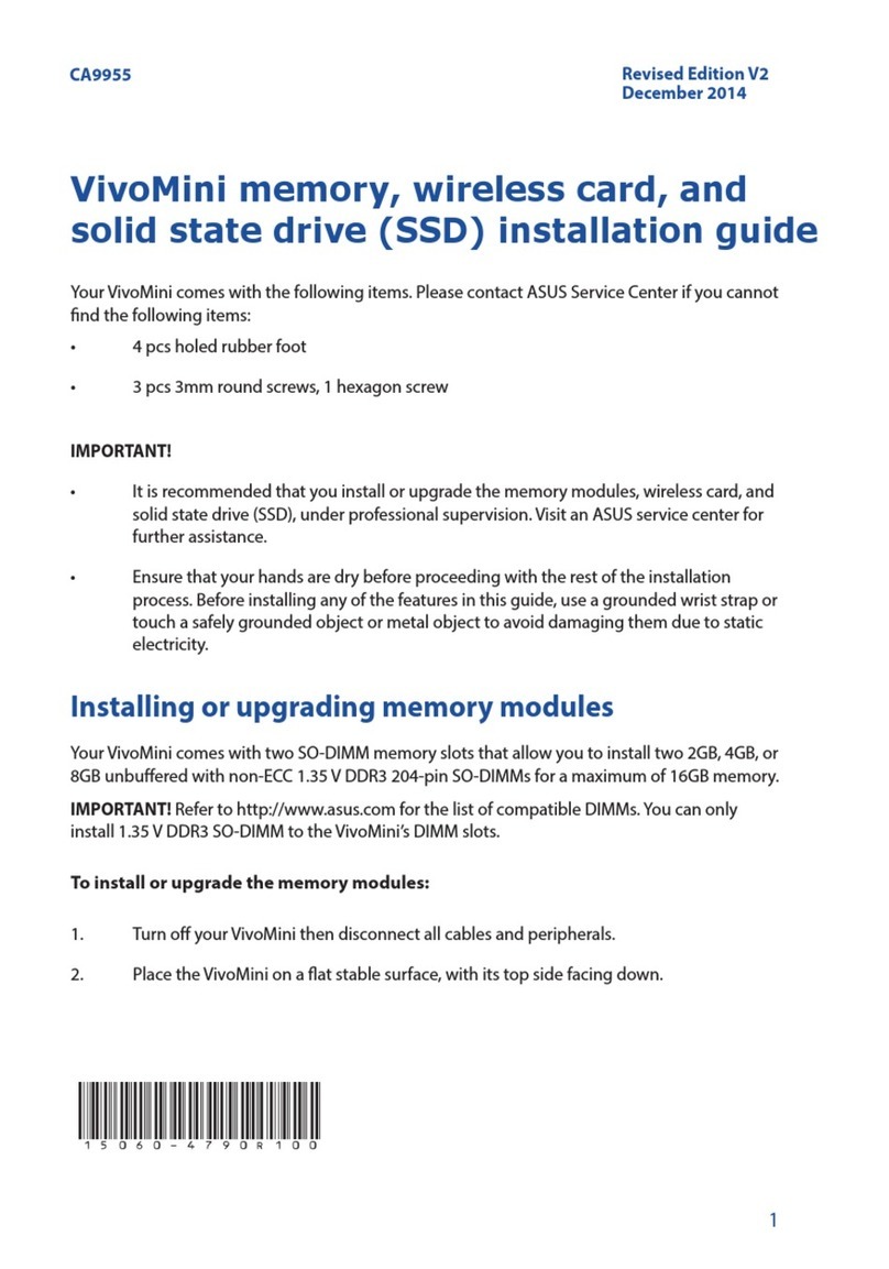 Asus VivoMini User manual