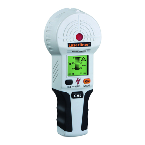 LaserLiner MetalliFinder Pro User manual LaserLiner MetalliFinder Pro User manual