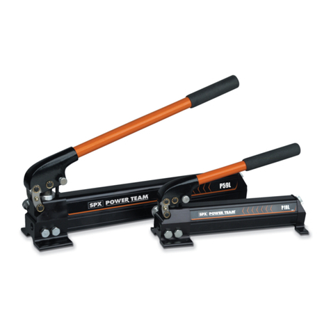 SPX POWER TEAM P19L Series User manual
