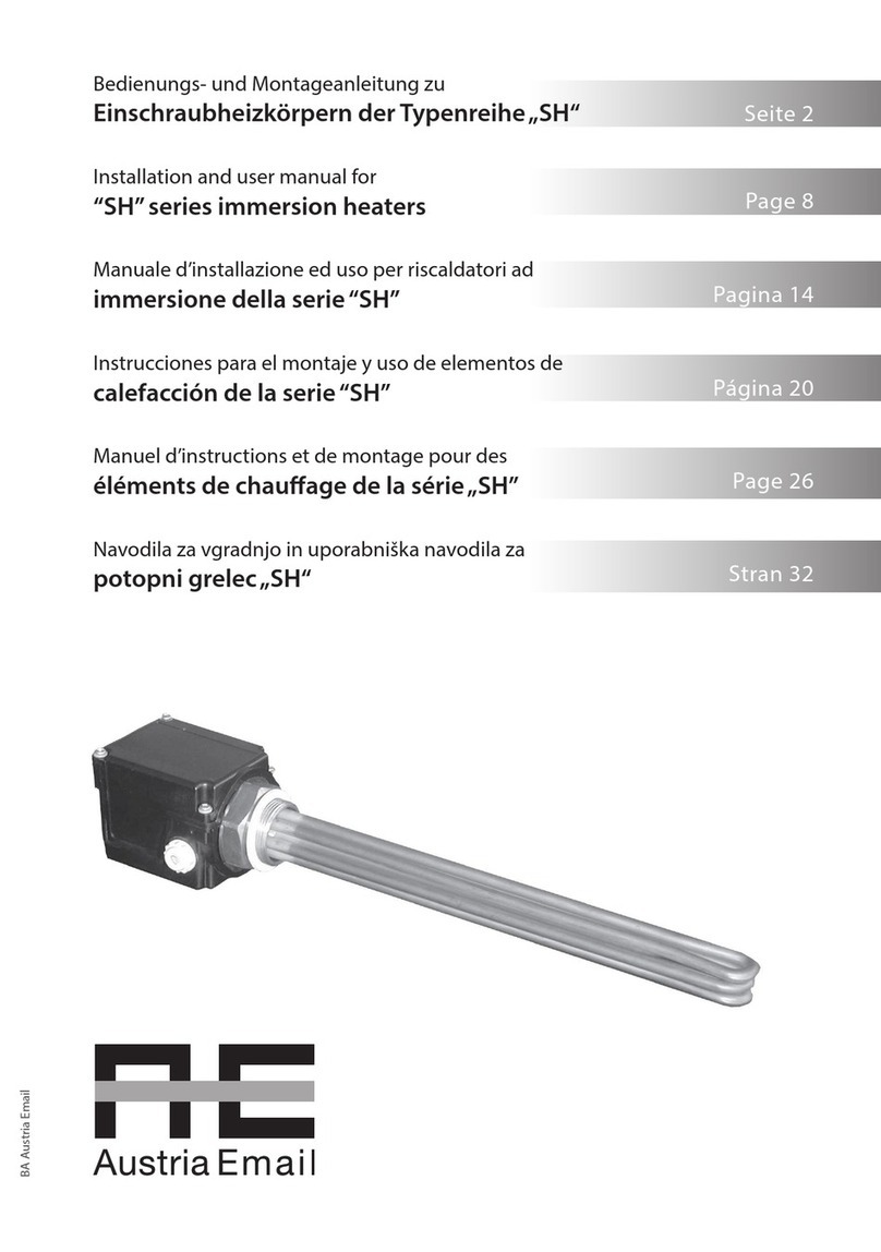 Austria Email SH Series Installation and user manual