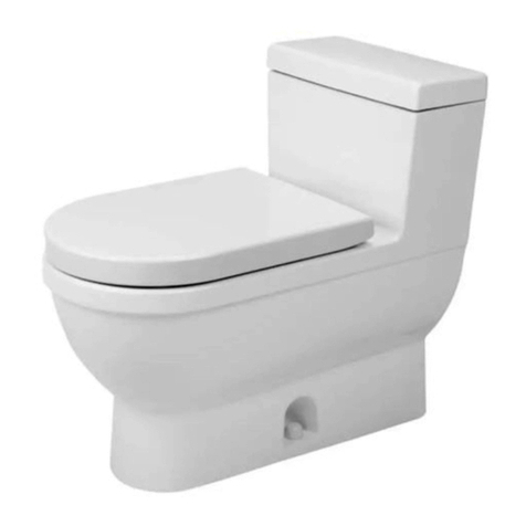 DURAVIT Starck 3 Mounting instructions