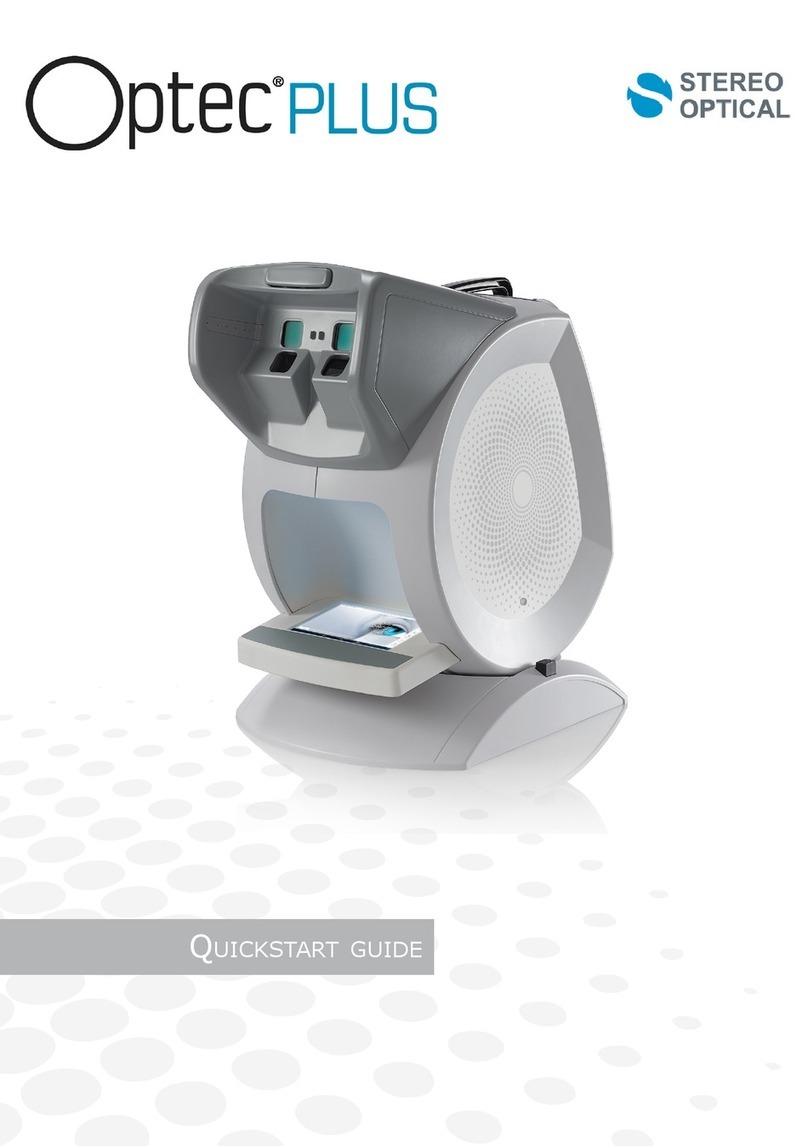 Stereo Optical Optec PLUS C86 User manual