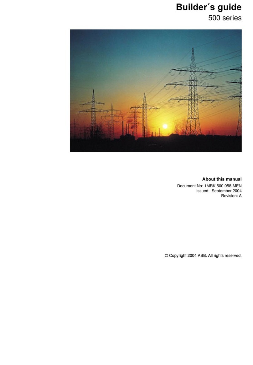 ABB 500 Series Builder's guide