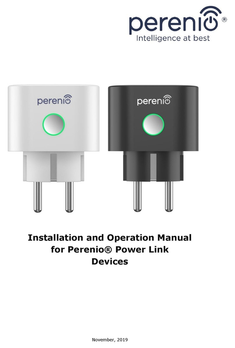 Perenio Power Link Device PEHPL01 User manual