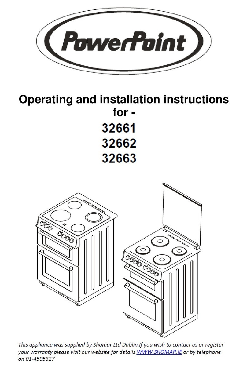 PowerPoint 32661 Operating and installation instructions PowerPoint 32661 Operating and installation instructions