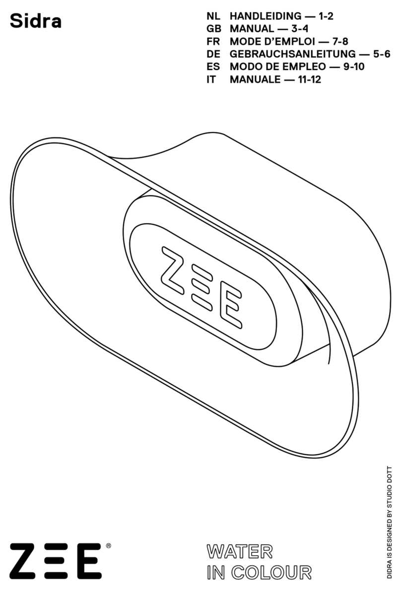 Zee Sidra manual