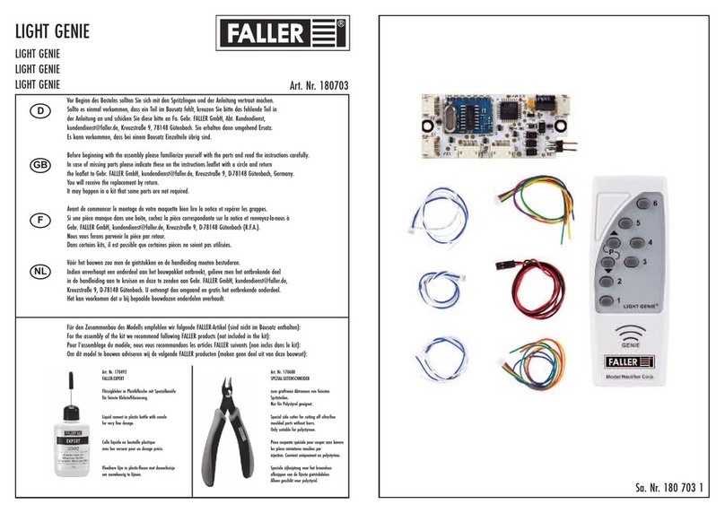 Faller Light Genie manual
