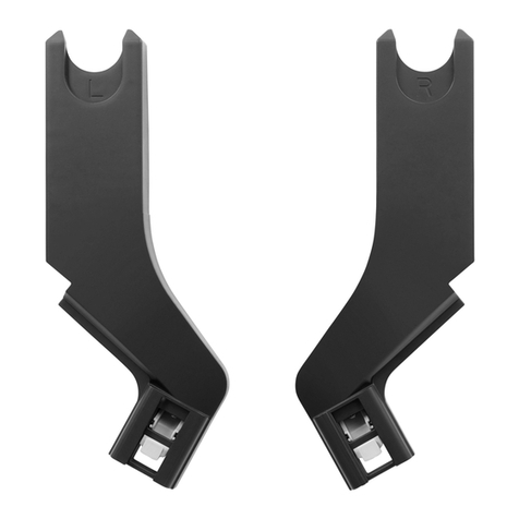 Baby Jogger Maxi Cosi Car seat adapter Instructions for use Baby Jogger Maxi Cosi Car seat adapter Instructions for use