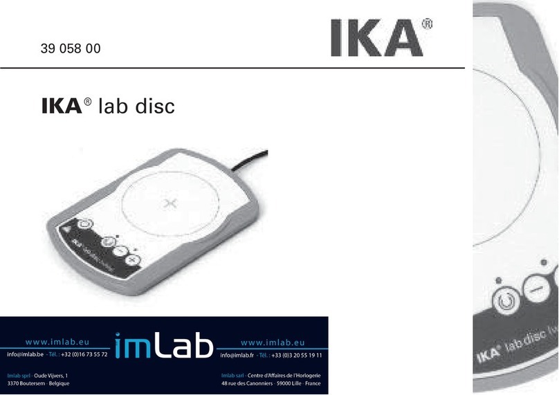 IKA Lab disc User manual