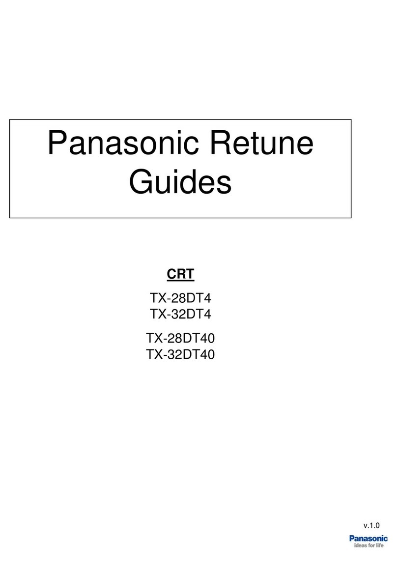 Panasonic TX-28DT4 User manual