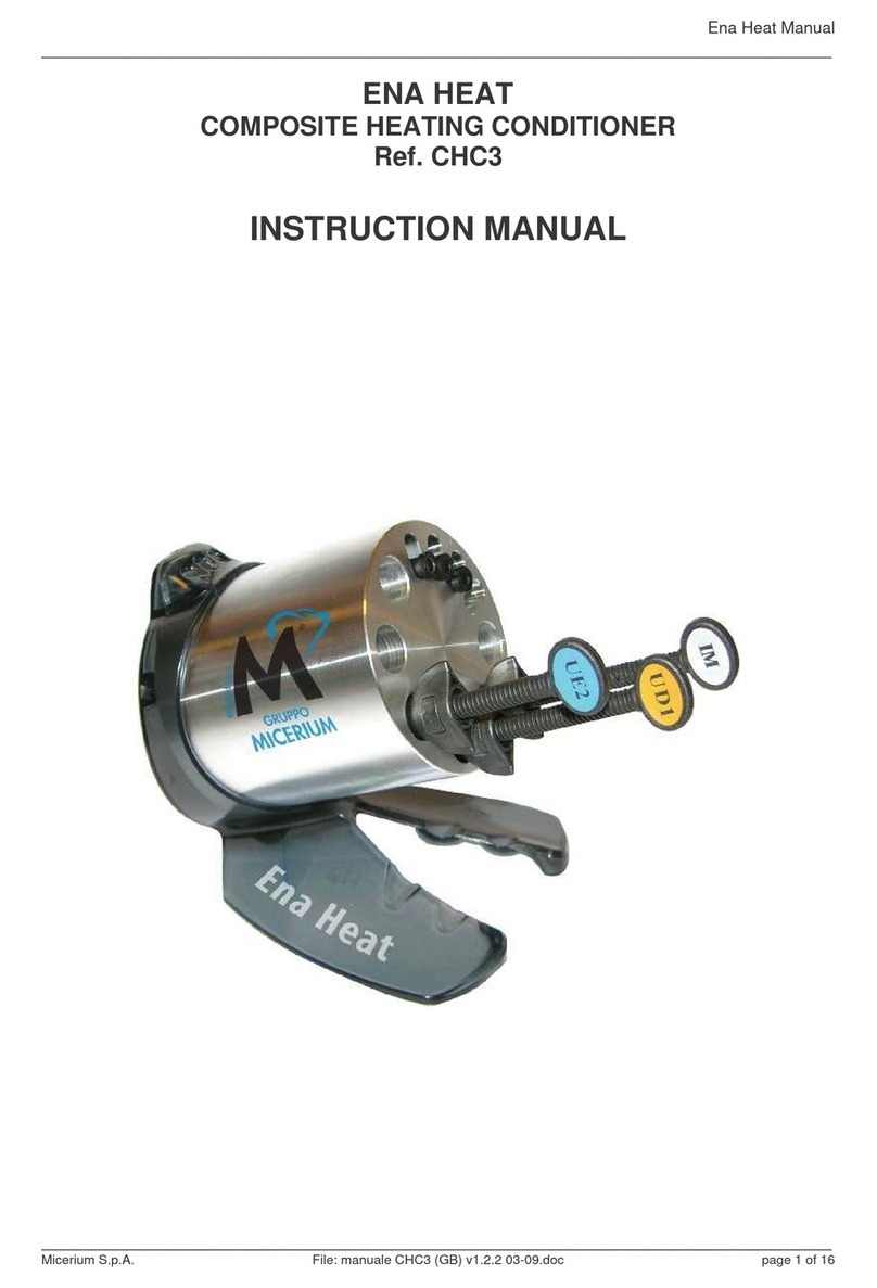 MICERIUM ENA HEAT instruction manual