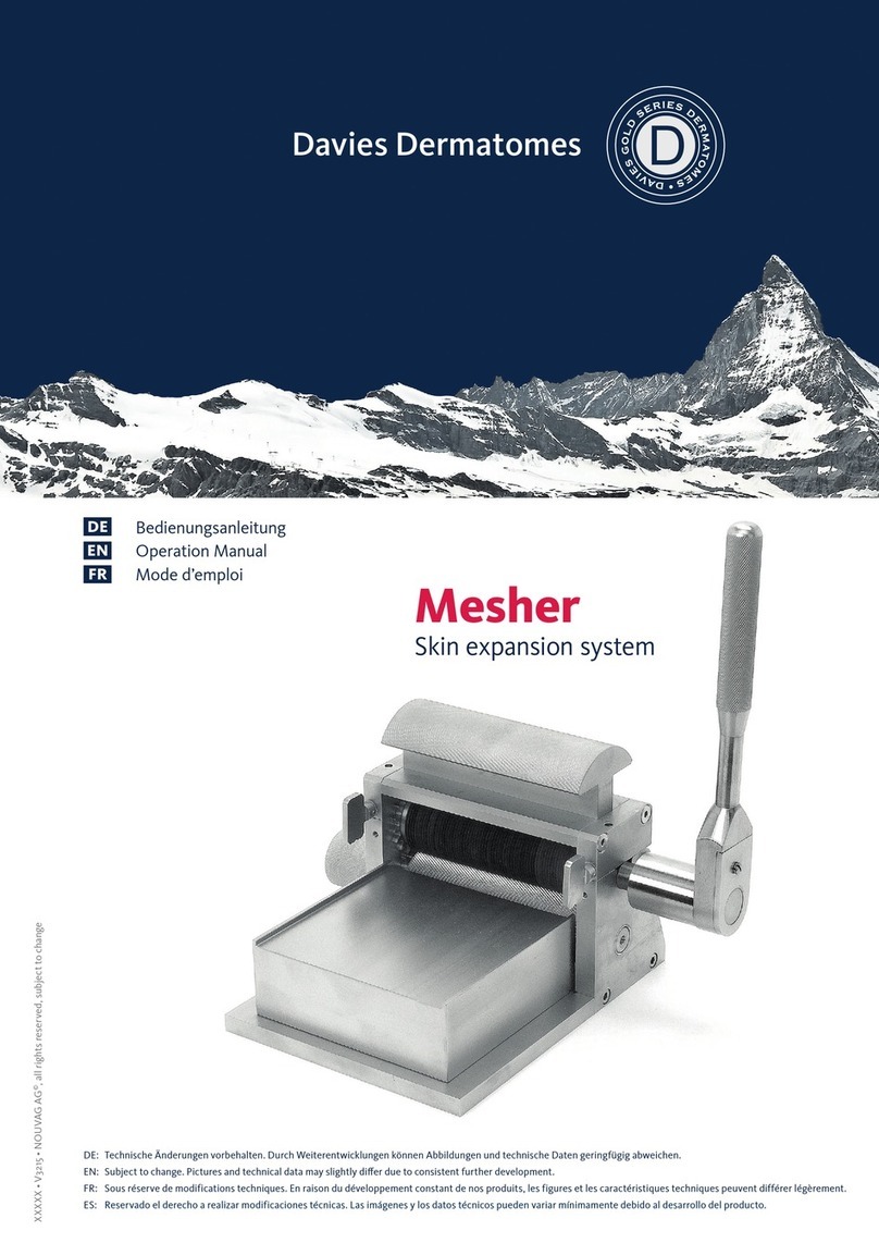 Nouvag Mesher Operation manual