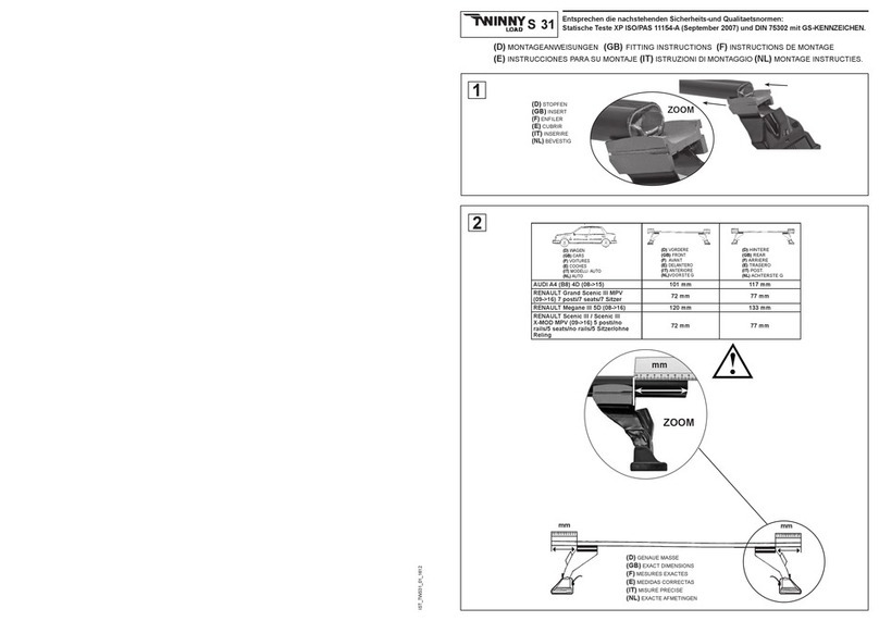 Twinny Load S 31 Fitting instructions