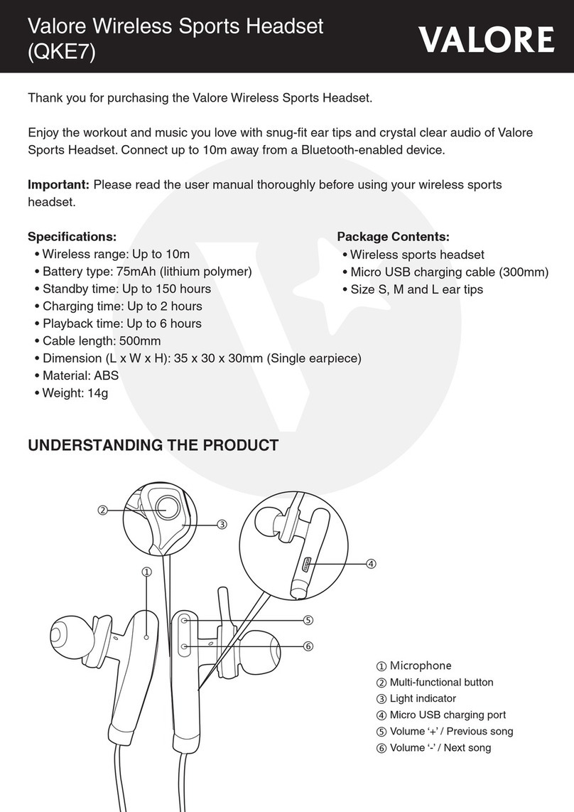 Valore QKE7 manual