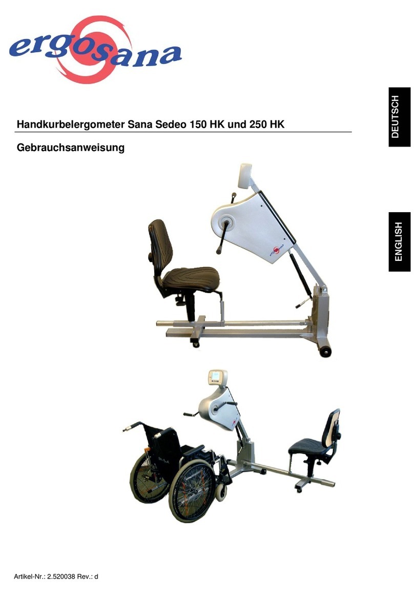 Ergosana Sana Sedeo 150 HK user guide