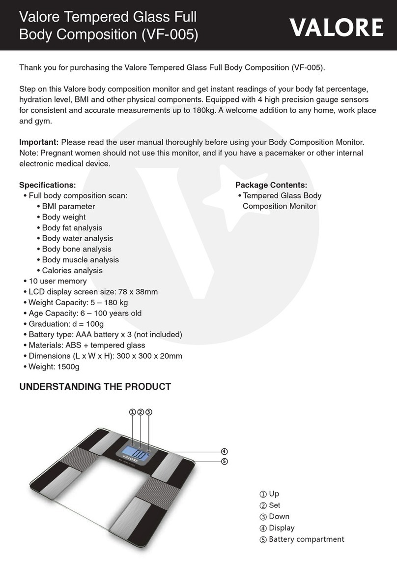 Valore VF-005 manual