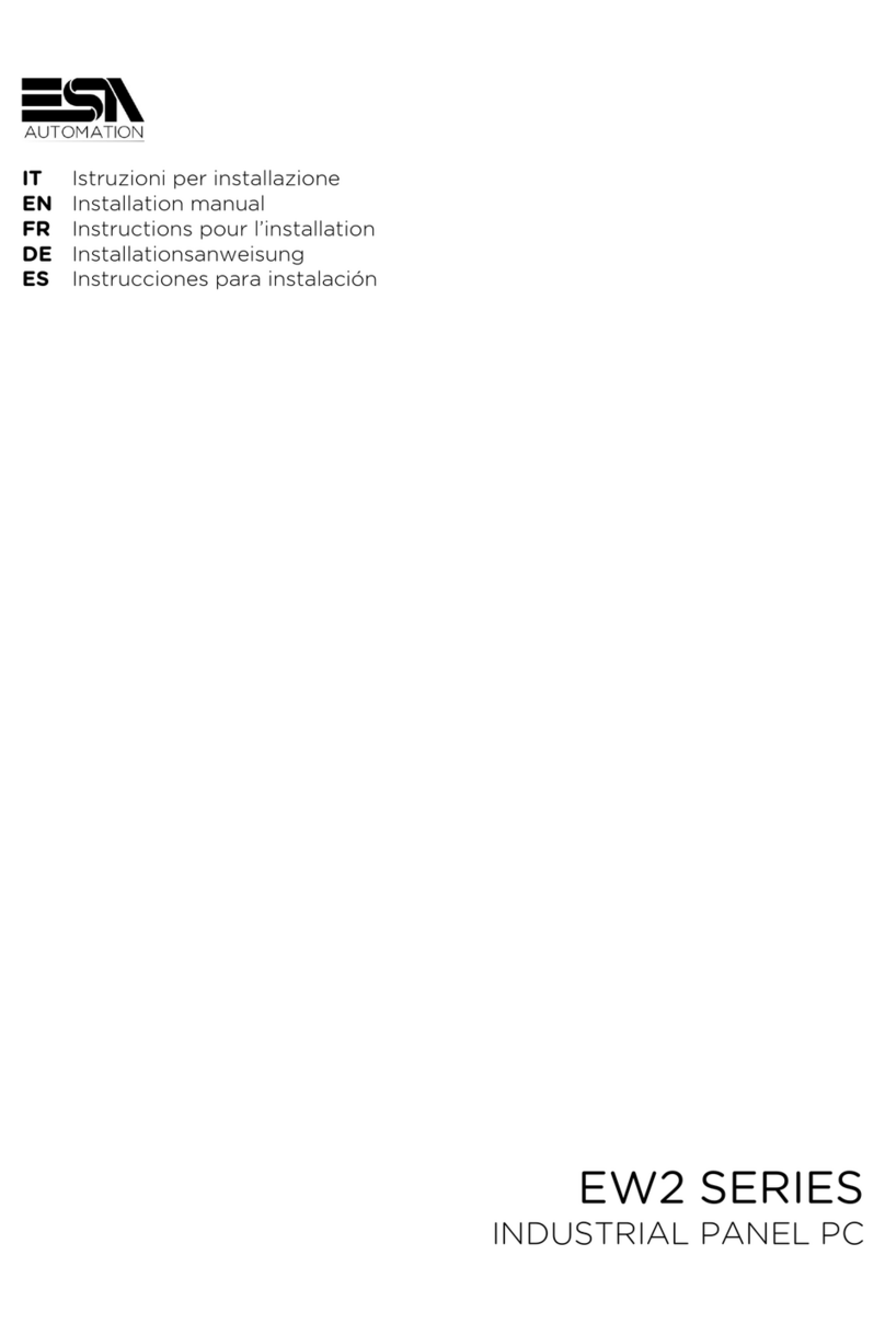 ESA EW212A User manual