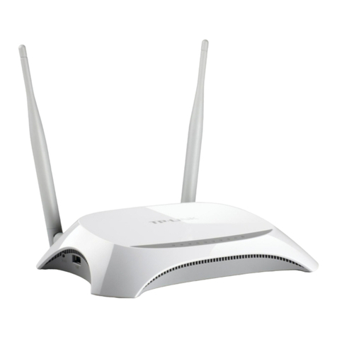 TP-Link TL-MR3420 Quick installation guide