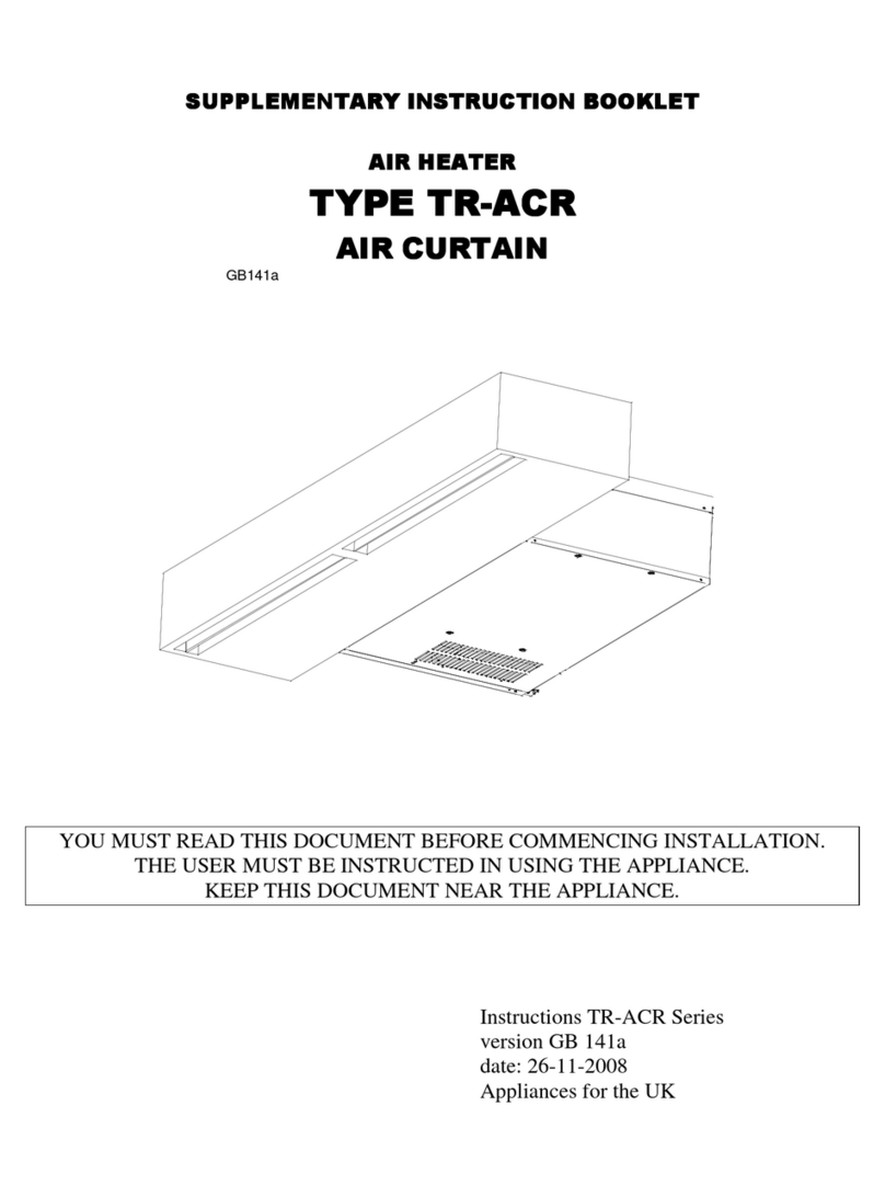 Amax Gas TR Series Supplementary Instruction Booklet