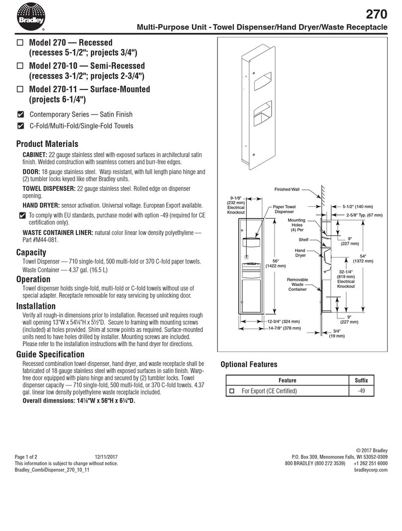 Bradley 270 manual